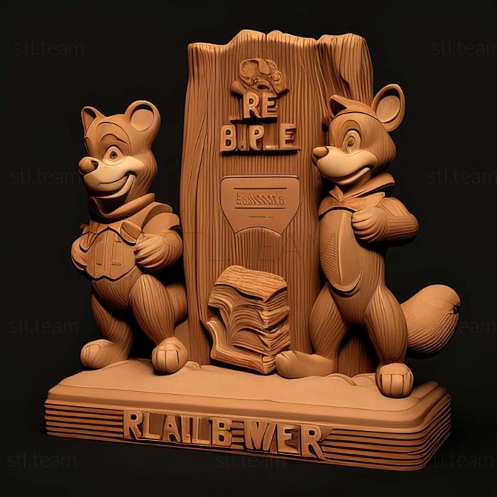 3D модель Гра Chip N Dale Rescue Rangers (STL)